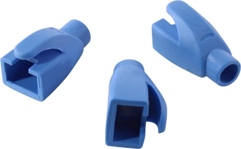 Колпачки изолирующие Vention для разъемов RJ-45 (50шт.) - Синий фото 1
