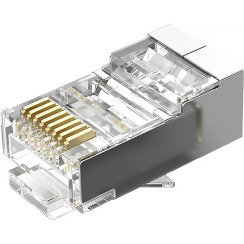 Коннектор Vention RJ45 (8p8c), FTP, cat. 6, под витую пару, экранирова фото 2