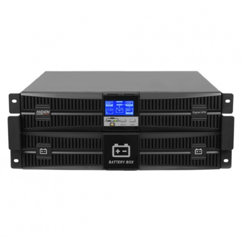ИБП HIDEN EXPERT UDC92010S-RT, встроенные акб в корпусе (9А/ч х 16шт),10 kVA/10 kW (PF=1), ЗУ 10А, фото 1