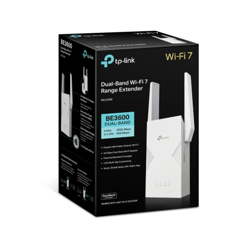 Усилитель Wi-Fi/ BE3600 Dual-Band Wi-Fi 7 Range Extender фото 6