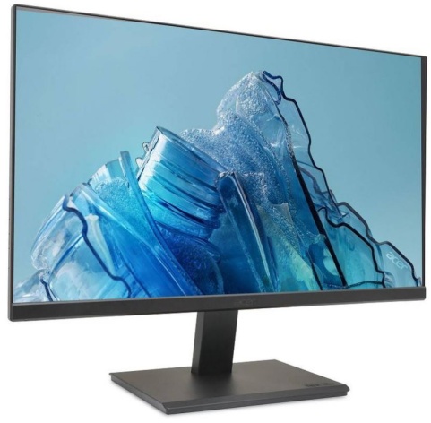 Монитор/ Acer V247YGbip 23,8'', ZeroFrame, Black, PCR 85%+OBP 5%, 16:9, IPS, 1920x1080, 4ms, 250cd, 120Hz, 1xHDMI(1.4)+1xDP(1.2), sync: FreeSync, Vesa:100x100 фото 1