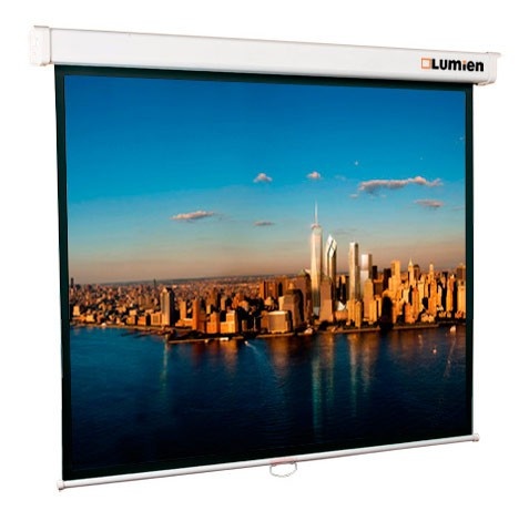 Экран Lumien 153x203см Master Picture LMP-100109 4:3 настенно-потолочный рулонный фото 1