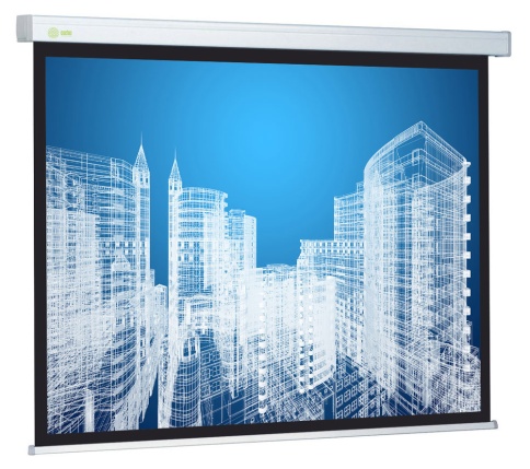 Экран Cactus 183x244см Wallscreen CS-PSW-183x244 4:3 настенно-потолочный рулонный белый фото 1