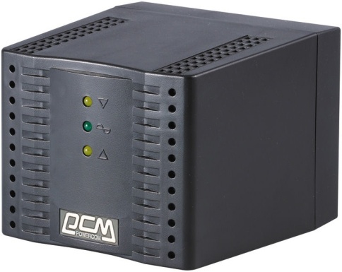 Стабилизатор напряжения TCA-3000 Black/ Powercom TCA-3000 Black Tap-Change, 1500W фото 1