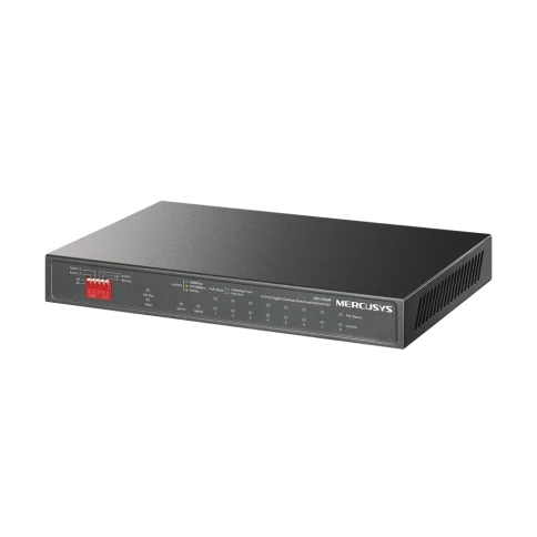 Коммутатор/ 10-Port Gigabit Desktop Switch with 8-Port PoE+ фото 1
