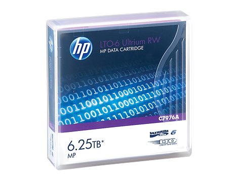 Картридж HPE Ultrium LTO6 6,25TB (C7976A) фото 1