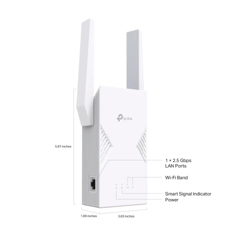 Усилитель Wi-Fi/ BE3600 Dual-Band Wi-Fi 7 Range Extender фото 3