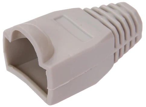 ITK Колпачок изолирующий для разъема RJ-45, PVC, СЕРЫЙ фото 1