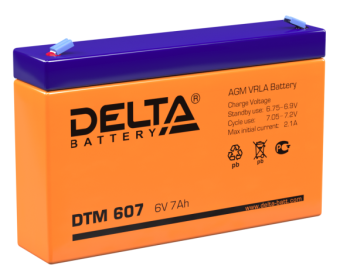  Delta DTM 607 (6V, 7Ah)