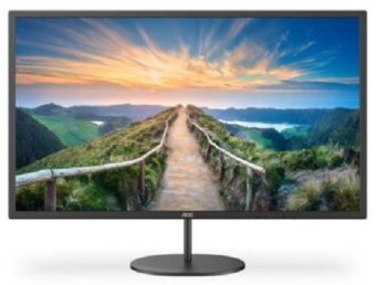 AOC Q32V4 31,5'', 2560x1440, IPS, 75Hz, 20M:1, 250cd, 4ms, HDMI 1.4, DP, Speakers, Flicker Free, Low Blue Light, VESA, 1Y, Black