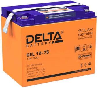  Delta GEL 12-75 (12V, 75Ah)