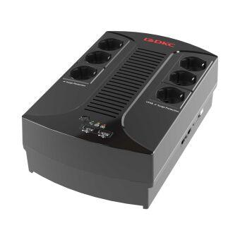 -    Info PDU, 800 /480 , 1/1, 6xSchuko, USB   (2), USB + RJ11, 1x8A