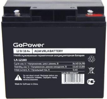  - GoPower LA-12180 12V 18Ah