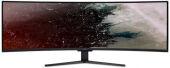 / ACER EI491CRSBMIIIPHX 49'', ZeroFrame Yes, Curved 1800R Black, 32:9, VA, 3840x1080, 4ms, 400cd, 144Hz, 1xHDMI(2.0) + 2xHDMI(1.4) + 1xDP(1.2) + Audio Out, Speakers 3Wx2, sync: FreeSync Premium Pro, hdr: HDR 400, hadj 95