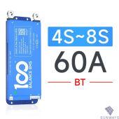Daly BMS BT, 60A 4-8S, LiFepo4, LTO, NMC