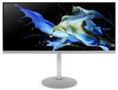 Монитор/ ACER CB342CUsemiphuzx 34'', ZeroFrame, Silver, 21:9, IPS, 3440x1440, 1 / 4ms, 400cd, 75Hz, 1xHDMI(2.0) + 1xDP(1.2) + 1xType-C(65W) + RJ45 + Audio out + USB 3.0x2+USB-B (2up 2down), Speakers 3Wx2, sync FreeSync, HDR 400, H.Adj. 150