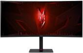 / ACER XV345CURV3bmiphuzx 34'', ZeroFrame, Curved 1000R Black, 21:9, VA, 3440x1440, 1 / 0,5ms, 300cd, 180Hz, 1xHDMI(2.0) + 1xDP(1.4) + 1xType-C(65W) + Audio out + USB 2.0x2+USB-B(2up 2down), Speakers 3Wx2, FreeSync Premium, HDR 10, H.Adj. 110, Delt