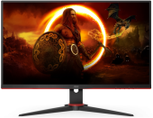 AOC 24G2SAE 23,8'', 1920x1080, VA, 165Hz, 80M:1, 350cd, 1ms, VGA, 2*HDMI, DP, Speakers, FreeSync, Flicker Free, 3Y, Black