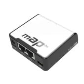 / mAP Dual-Chain 2.4GHz micro AP, 650MHz CPU, 64MB RAM, 2xEthernet, PoE out