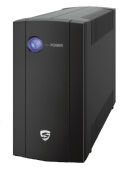 Источник бесперебойного питания/ UPS Сайбер Электро СТАРТ ПЛЮС-850ВА Линейно-интерактивный 850ВА/425Вт. RS-232(4 IEC С13) (12В /5Ач.)