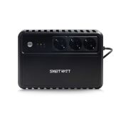 ИБП UPS SAFE 400 линейно-интерактивный, мощность 400/240 ВА/Вт, напольный, LED индикация, Shuko socket CEE7/4 - 3 шт.