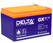 АКБ Delta GX 12-12 (12V, 12Ah)