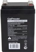 Аккумулятор свинцово-кислотный GoPower LA-445/70 4V 4.5Ah