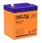 АКБ Delta HR 12-5.8 (12V, 5,4Ah)
