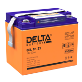 АКБ Delta GEL 12-33 (12V, 33Ah)