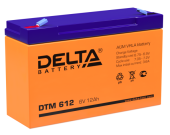АКБ Delta DTM 612 (6V, 12Ah)