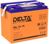 АКБ Delta GEL 12-75 (12V, 75Ah)