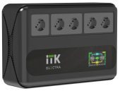 ITK ELECTRA LT5 ИБП 1кВА/0,6кВт LCD с АКБ 1х9AH