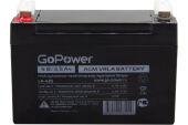 Аккумулятор свинцово-кислотный GoPower LA-435 4V 3.5Ah