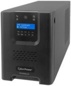 ИБП CyberPower PR1500ELCD, Line-Interactive, 1500VA/1350W, 8 IEC-320 С13 розеток, USB&Serial, SNMPslot, LCD дисплей, Black, 0.5х0.3х0.35м., 28.3кг./ UPS Line-Interactive CyberPower PR1500ELCD 1500VA/1350W USB/RS-232/EPO/SNMPslot (8 IEC С13)