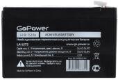 Аккумулятор свинцово-кислотный GoPower LA-1272 12V 7.2Ah