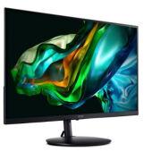 Монитор/ ACER SH272EBMIHUX 27'', ZeroFrame Yes, UltraThin Black, 16:9, IPS, 1920x1080, 1 / 4ms, 250cd, 100Hz, 1xHDMI(1.4) + 1xType-C(65W) + Audio out, Speakers 1Wx2, sync: HDMI VRR, Type-C FreeSync, hadj 80