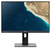 Монитор/ ACER B247Ybmiprx 23,8'', ZeroFrame, Black Matt, 85% PCR, 5% OBP, 16:9, IPS, 1920x1080, 4ms, 250cd, 120Hz, 1xVGA + 1xHDMI(1.4) + 1xDP(1.2) + SPK + Audio In/Out + USB3.2x4(1up 4down), Speakers 2Wx2, sync: FreeSync, hadj 165, Vesa:100x100