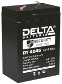 АКБ Delta DT 4045 (4V, 4,5Ah)