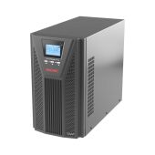 Онлайн ИБП ДКС серии Small Tower, 2000 ВА/1800 Вт, 1/1, 4xSchuko, EPO, USB, RS-232, RJ45, 6x7Ач