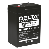АКБ Delta DT 6045 (6V, 4,5Ah)