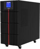 ИБП Powercom MAC-6000, двойного преобразования, 6KВА, 6KВт, LCD, Tower, 8 розеток IEC320 C13 с резервным питанием, 2 розетки C19, клеммная колодка, USB, RS-232, слот под SNMP карту, EPO, защита RJ45, ШхГхВ 257х590х570мм., вес 78кг./ UPS Powercom MAC-6000,