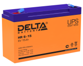 АКБ Delta HR 6-15 (6V, 15Ah)