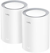 Wi-Fi Mesh-система/ AX1800 Wi-Fi 6 Mesh Solution 2-Pack,Chipset MediaTek, Dual-Band, 802.11ax/ac/a/b/g/n, 1201Mbps at 5GHz + 574Mbps at 2.4GHz, 2 Gigabit Ethernet Ports, 4 internal antennas, MU-MIMO, DDNS, Zerotier/Wireguard/OpenVPN/IPSec/L2TP/PPTP VPN,