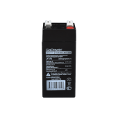 Аккумулятор свинцово-кислотный GoPower LA-445 4V 4.5Ah