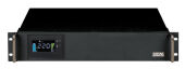 Источник бесперебойного питания Powercom King Pro RM KIN-1500AP LCD 1200Вт 1500ВА черный/ UPS Powercom King Pro RM KIN-1500AP LCD 1200W 1500Va black