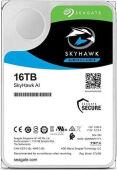 Диск Жесткий HDD 16TB Seagate SkyHawk AI ST16000VE002 3.5" SATA