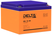 АКБ Delta GEL 12-26 (12V, 26Ah)