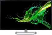 Монитор/ ACER EB321HQAbi 31,5'', Black with silver footstand, plastic back cover, 16:9, IPS, 1920x1080, 4ms, 300cd, 60Hz, 1xVGA + 1xHDMI(1.4)