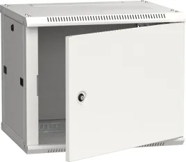 19" настенный шкаф  9U 600х450, металл. передняя дверь, серый (плоск. упак)