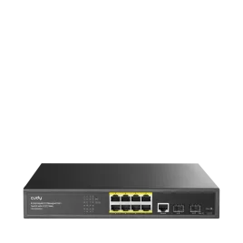 Коммутатор/ 8-Port Layer 2 Managed Gigabit PoE+ Switch with 2 Gigabit